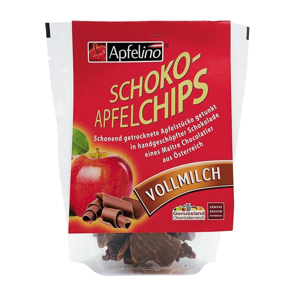 Schoko-Apfelchips Vollmilch - Apfelino